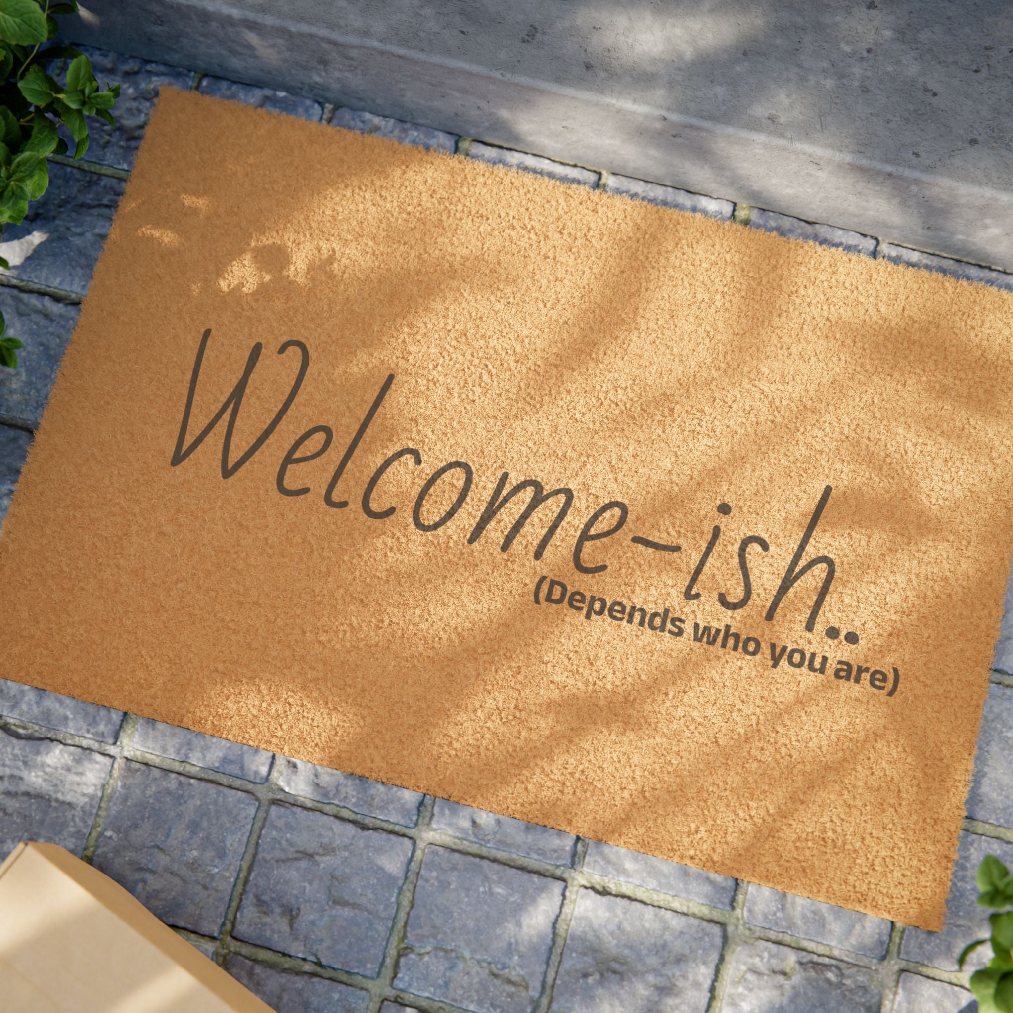 Welcome-ish Doormat