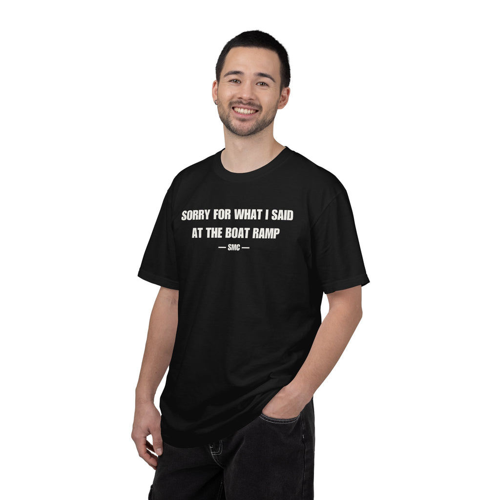 Boat Ramp Funny Tee – "Sorry For What I Said At The Boat Ramp" Cotton T-Shirt