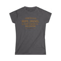 Hope, Diesel & Poor Financial Decisions Women's Tee — Funny Trucking Humor Shirt