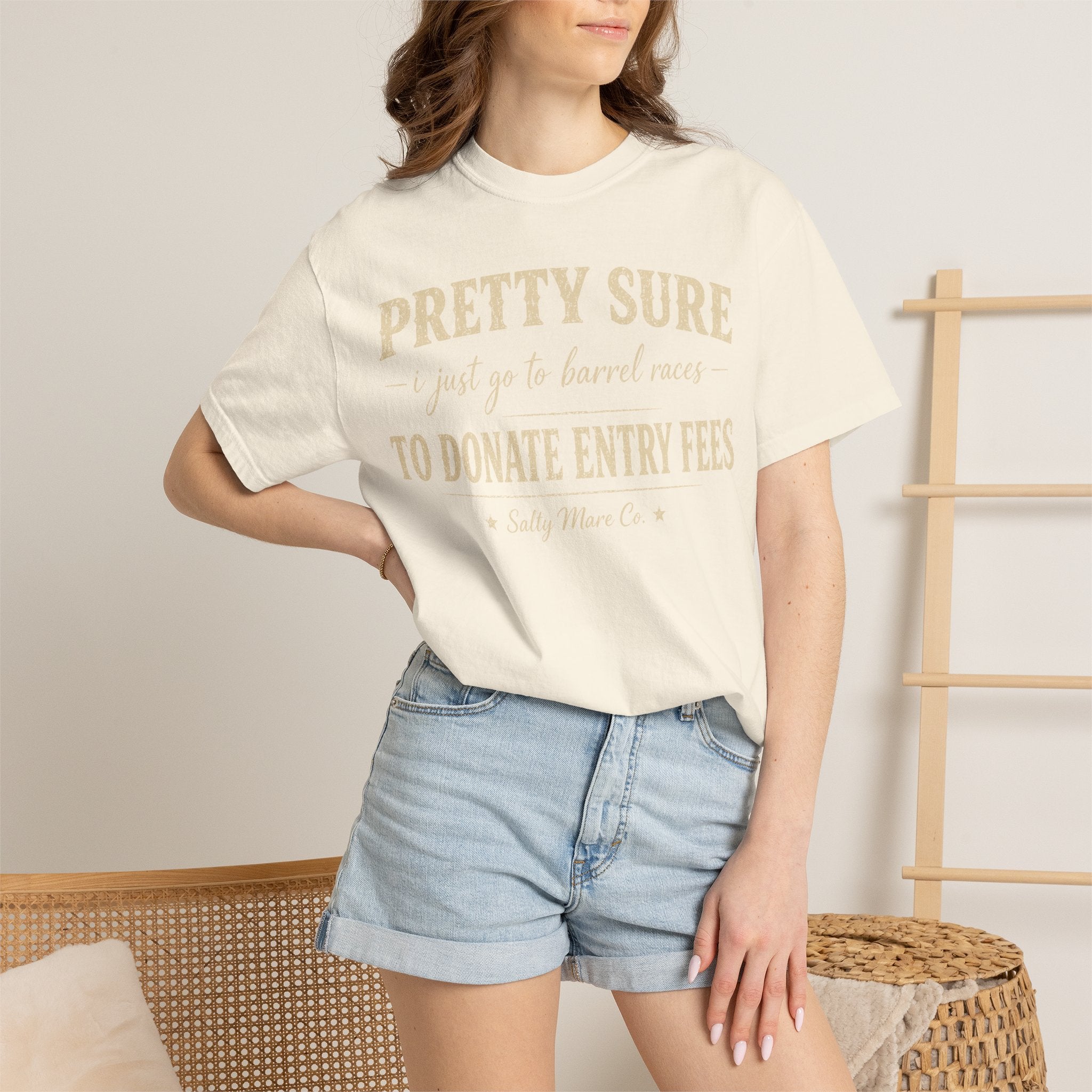 Funny 'Pretty Sure I Just Went To Donate Entry Fees' T-Shirt
