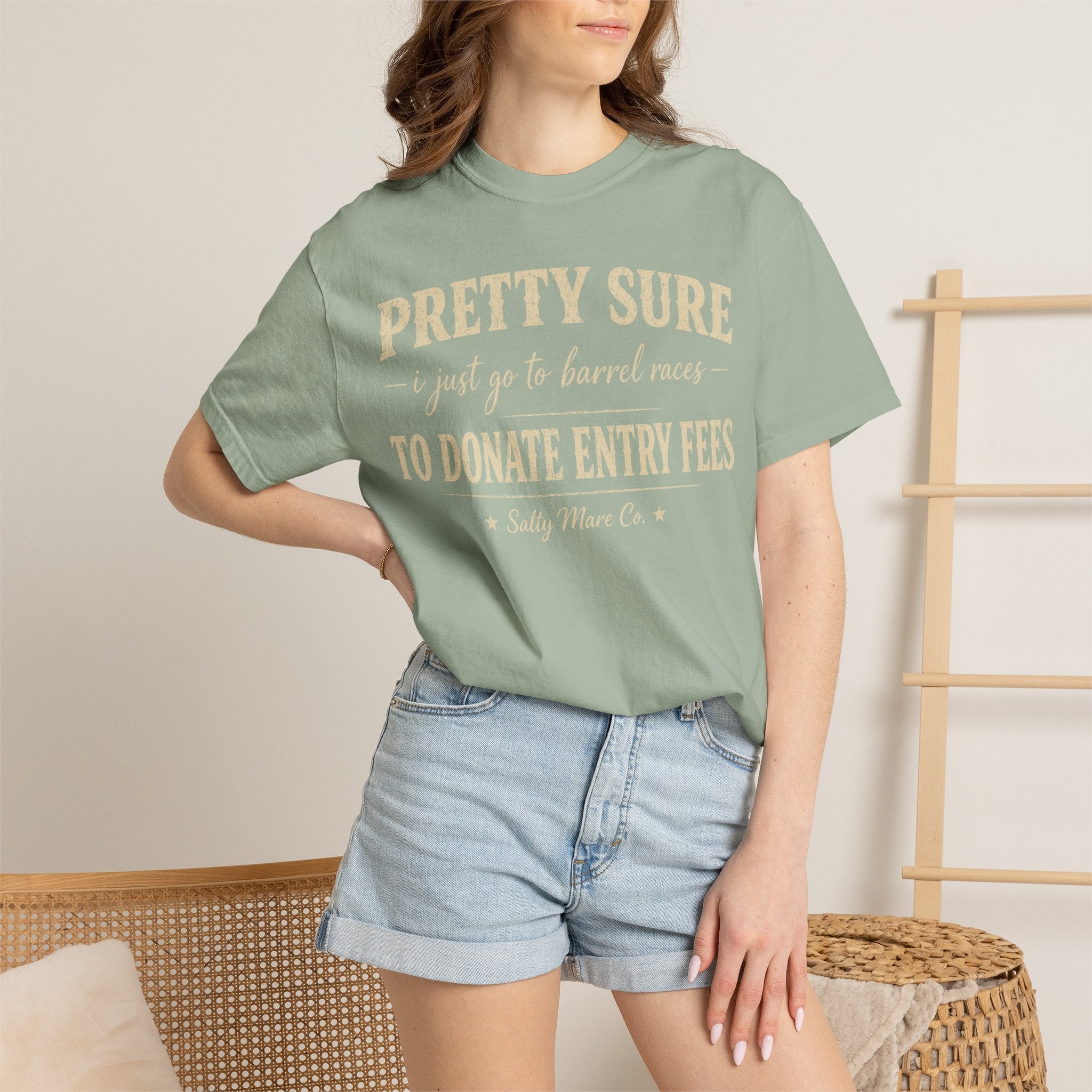 Funny 'Pretty Sure I Just Went To Donate Entry Fees' T-Shirt
