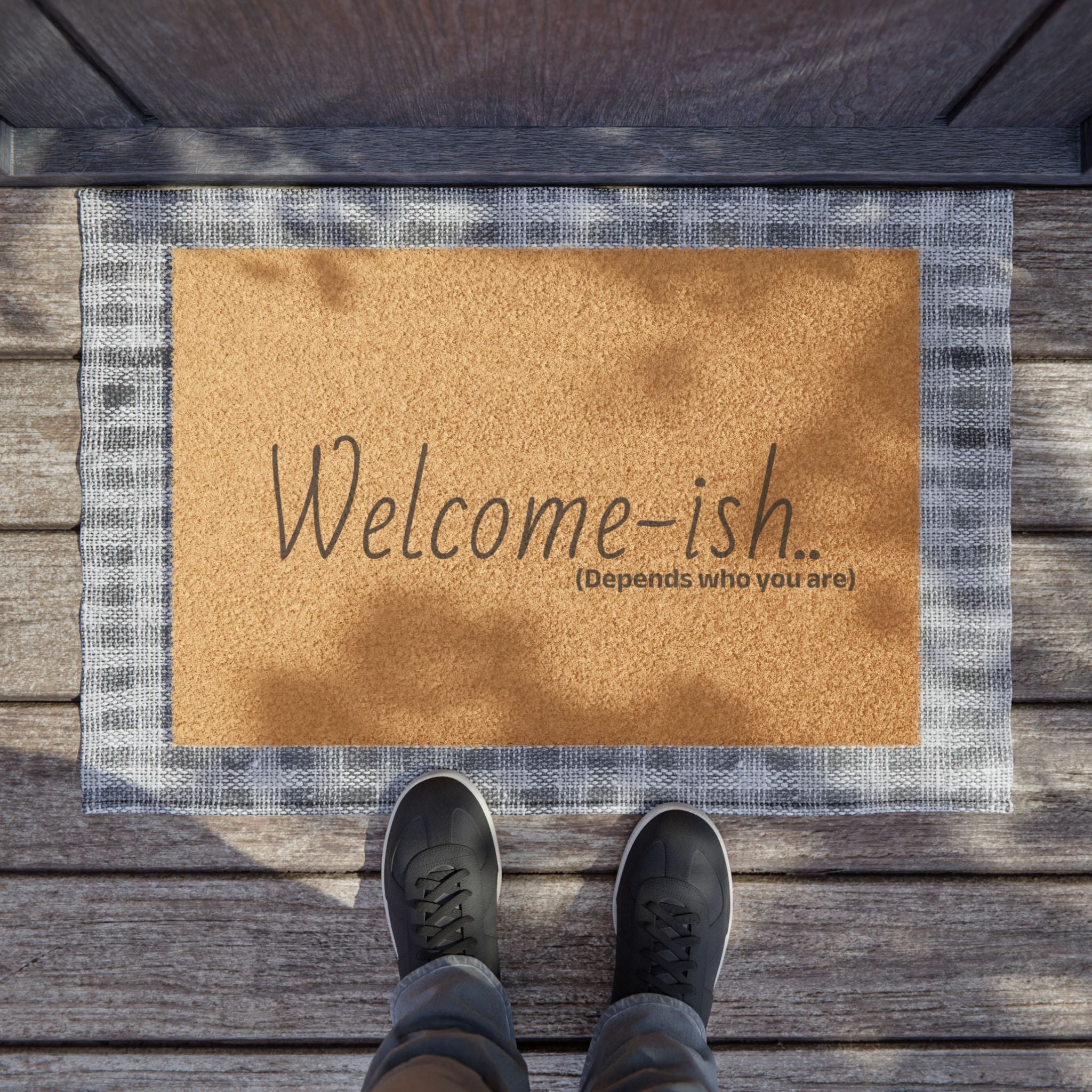 Welcome-ish Doormat