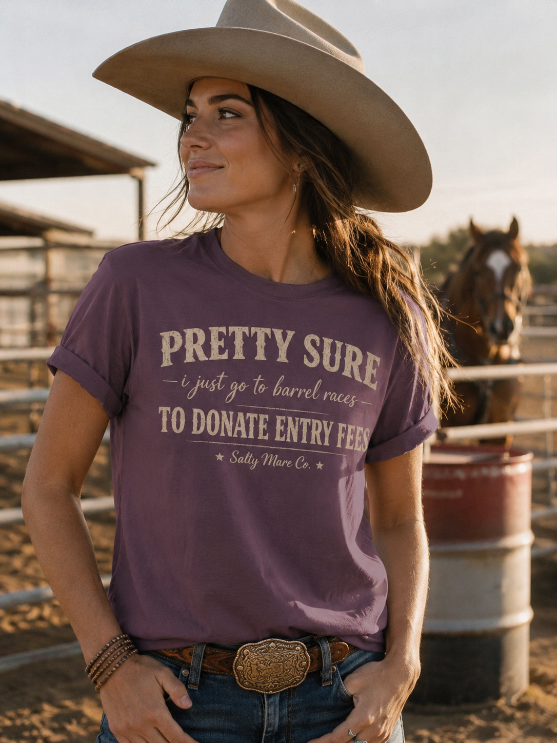 Funny 'Pretty Sure I Just Went To Donate Entry Fees' T-Shirt
