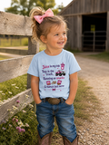 Toddler T-Shirt — "Juice in My Cup" Funny Mom Life Graphic Tee