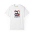 T-Shirt — 'Fireworks Supervisor: I Have Absolutely No Qualifications' Patriotic Eagle Tee