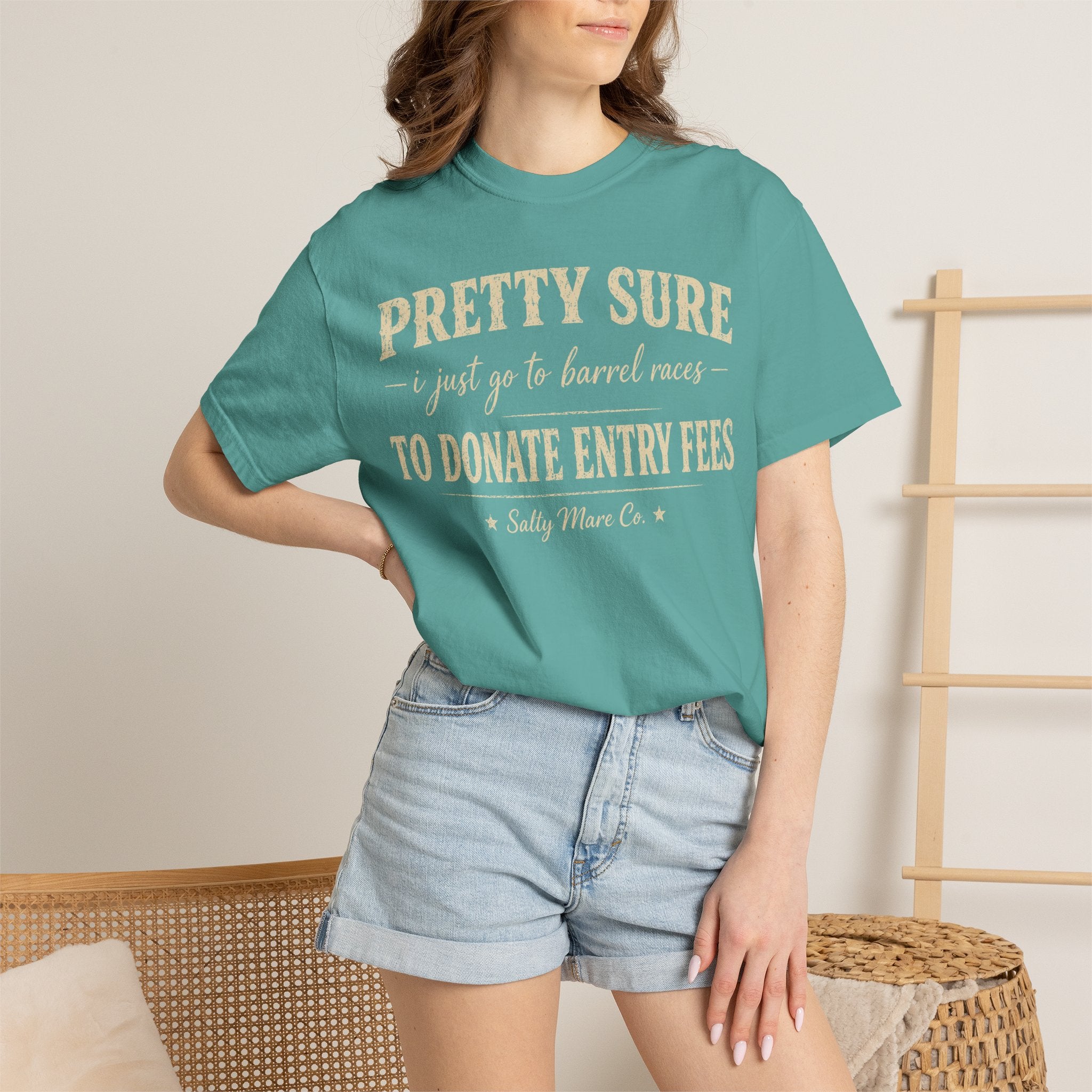 Funny 'Pretty Sure I Just Went To Donate Entry Fees' T-Shirt