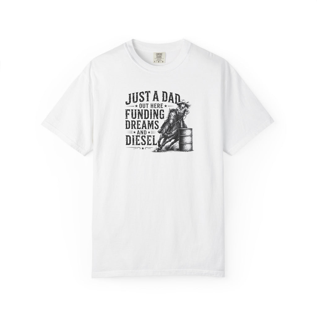 Funding Dreams & Diesel — Funny Dad Graphic Tee